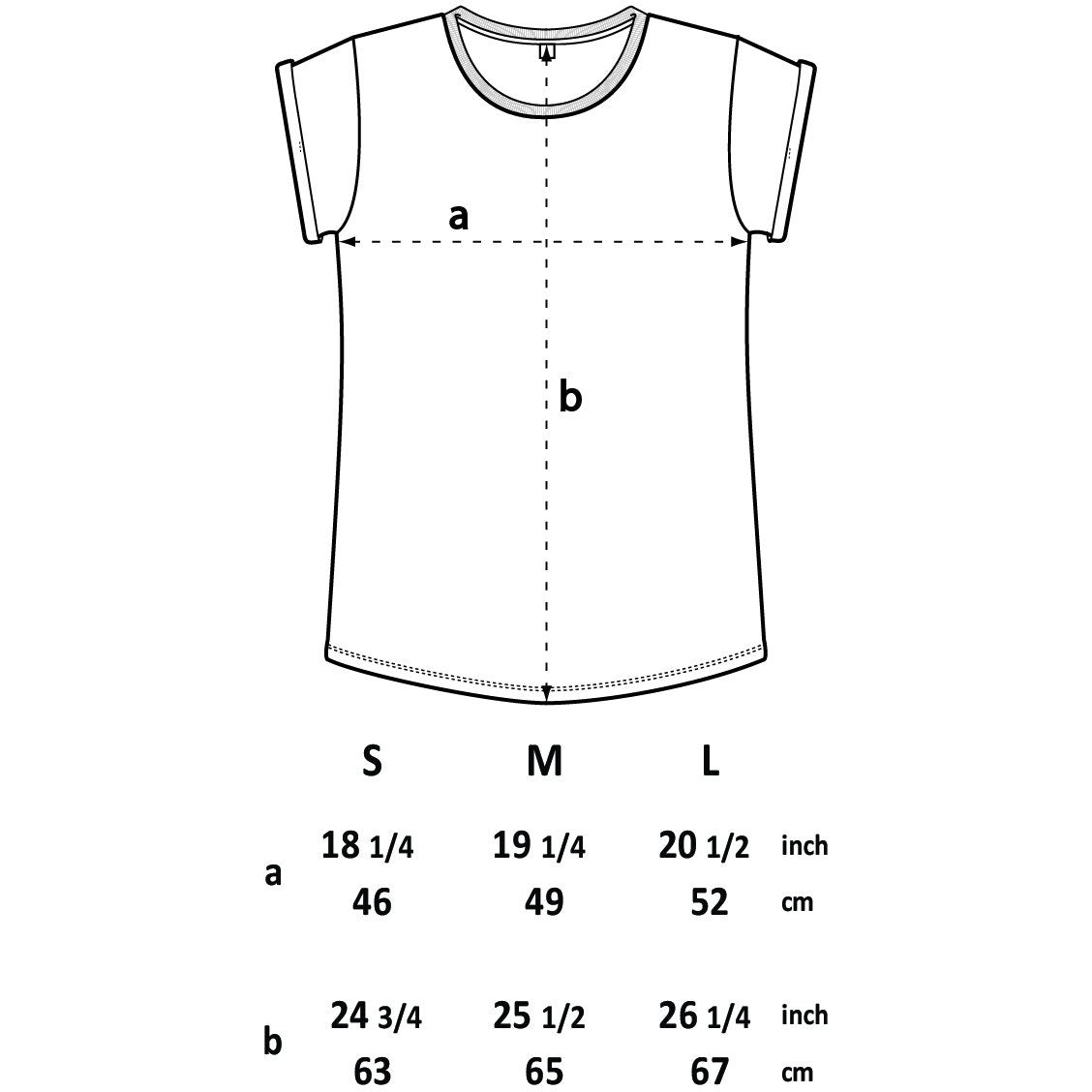 Live your magic - Women's Rolled sleeves Organic Cotton T-shirt - Teeminder