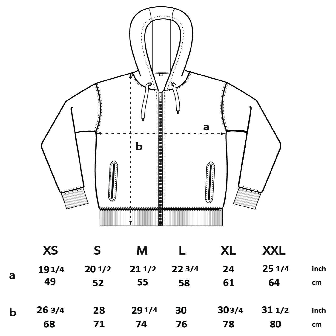 Vegan II - Men's / Unisex Organic Cotton Zipper Hoodie
