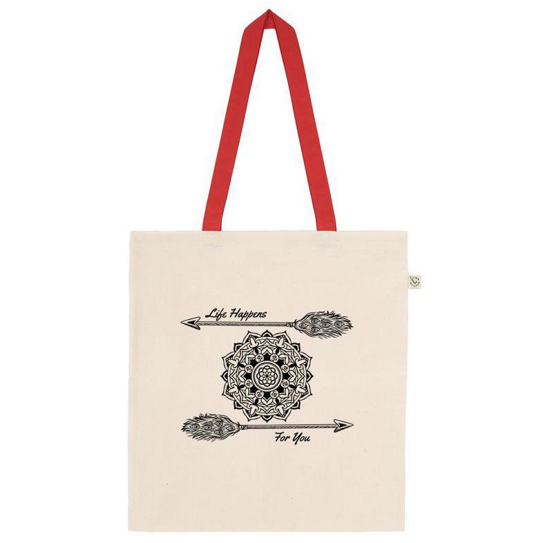 Mandala Shopper Tote Bag