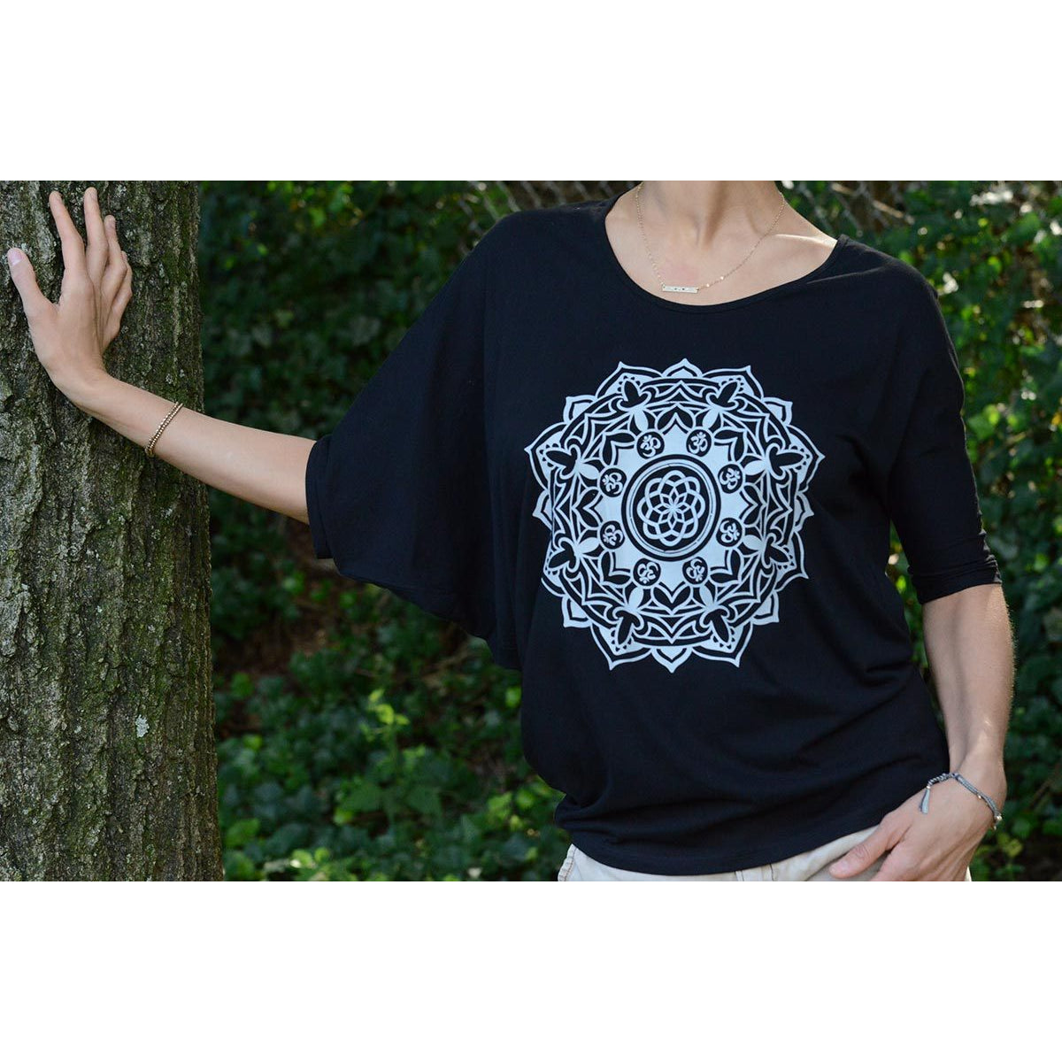 Mandala - Women's Angled Top - Teeminder