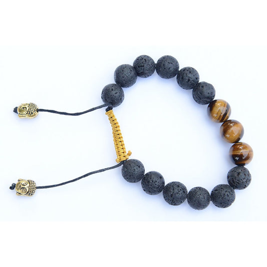 Tiger Eye Buddha Bracelet - Teeminder