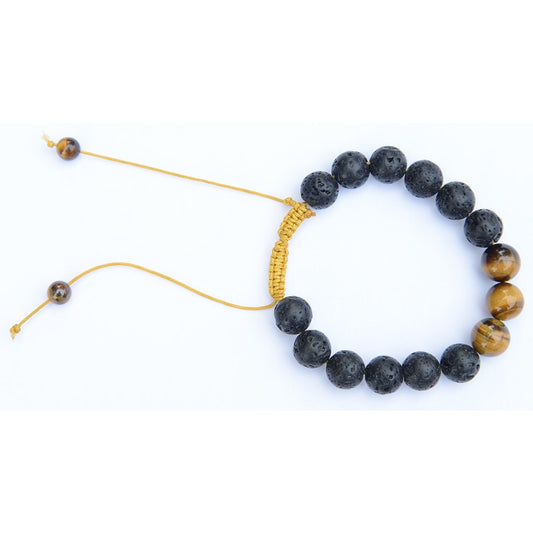 Tiger Eye Buddha Bracelet (10mm) - Teeminder