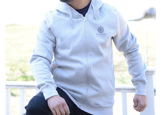 Vegan II - Men's / Unisex Organic Cotton Zipper Hoodie