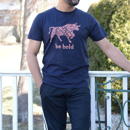 Be Bold - Men's 100% Combed Organic Cotton T-shirt