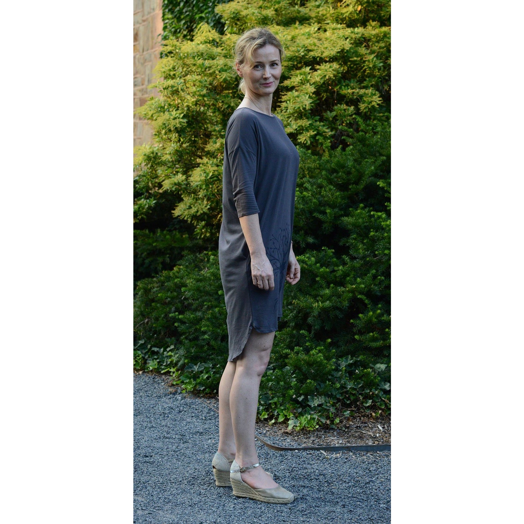 Rooted in Gratitude - Exclusive Women's Tunic Dress - Teeminder