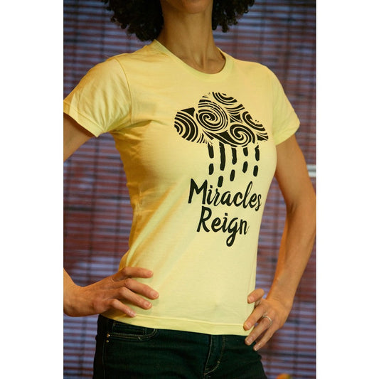 Miracles Reign - Women's Organic Cotton T-shirt - Teeminder