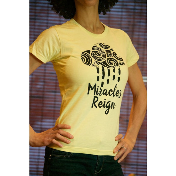 Miracles Reign - Women's Organic Cotton T-shirt - Teeminder