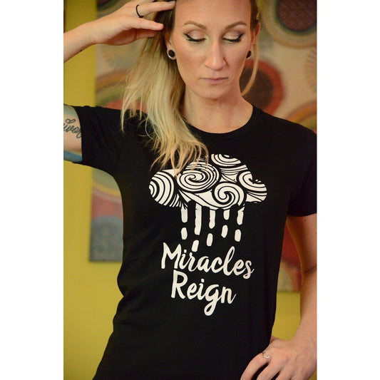Miracles Reign - Women's Organic Cotton T-shirt - Teeminder
