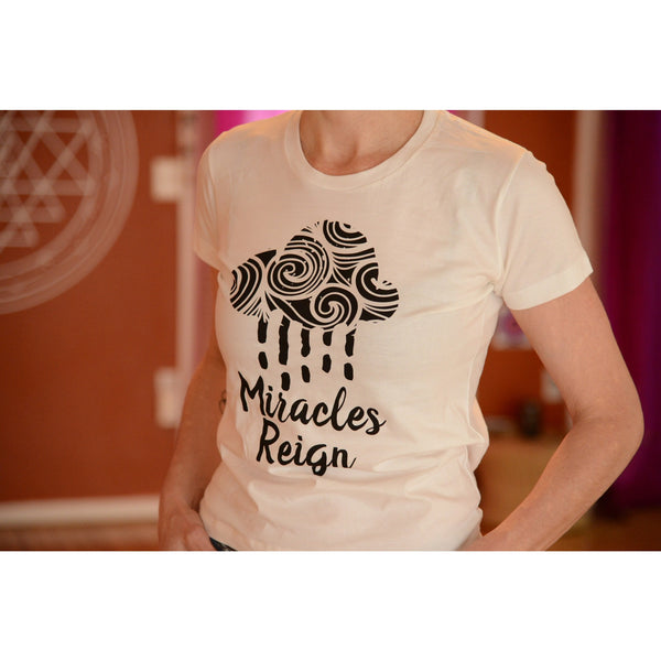 Miracles Reign - Women's Organic Cotton T-shirt - Teeminder