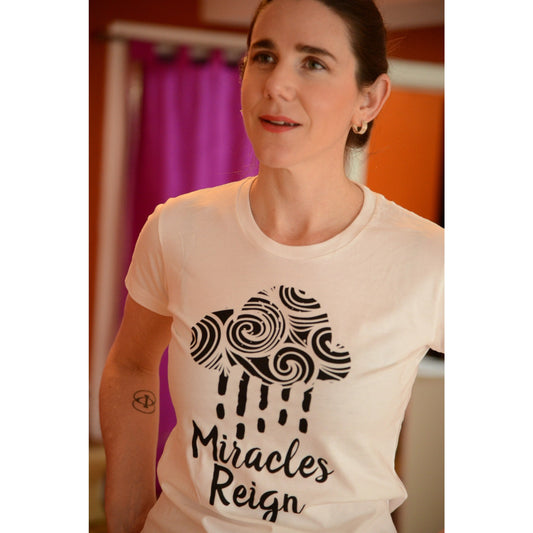 Miracles Reign - Women's Organic Cotton T-shirt - Teeminder