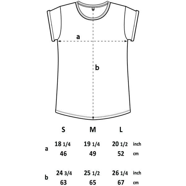 Adi Yogi - Women's Organic Cotton Rolled Sleeves T-shirt - Teeminder