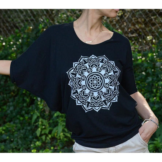 Mandala - Women's Angled Top - Teeminder
