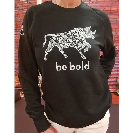 Be Bold - Organic Cotton Unisex Sweatshirt - Teeminder