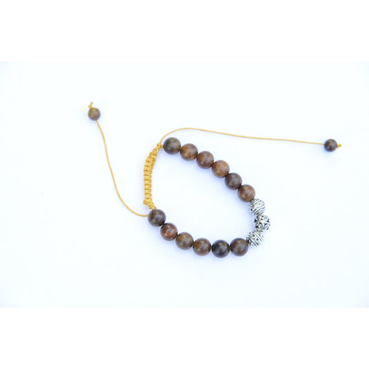 Sandalwood bead Chakra Bracelet - Teeminder