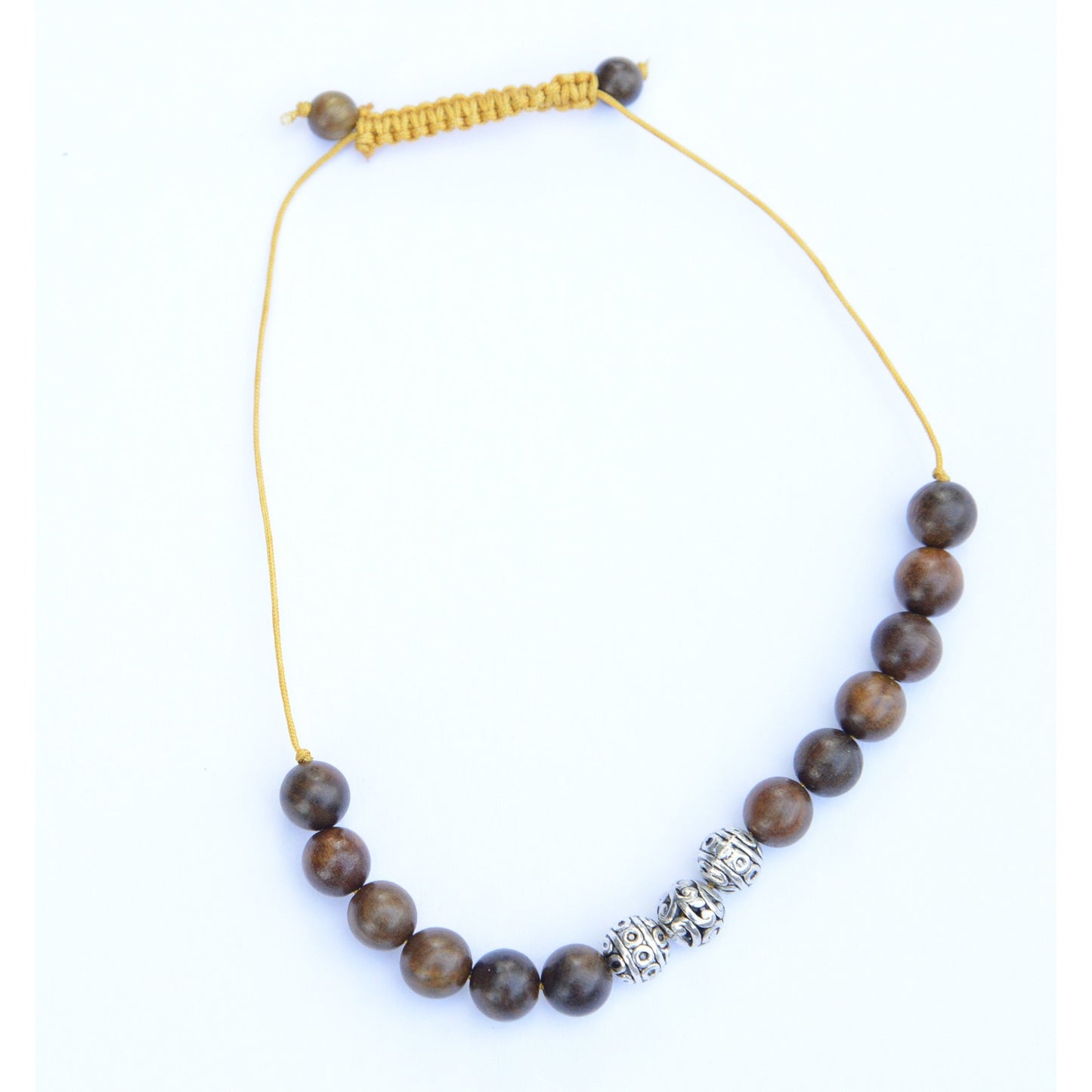Sandalwood bead Chakra Bracelet - Teeminder