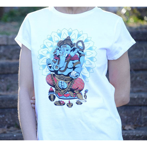 Bali Ganesha in all his glory - White!