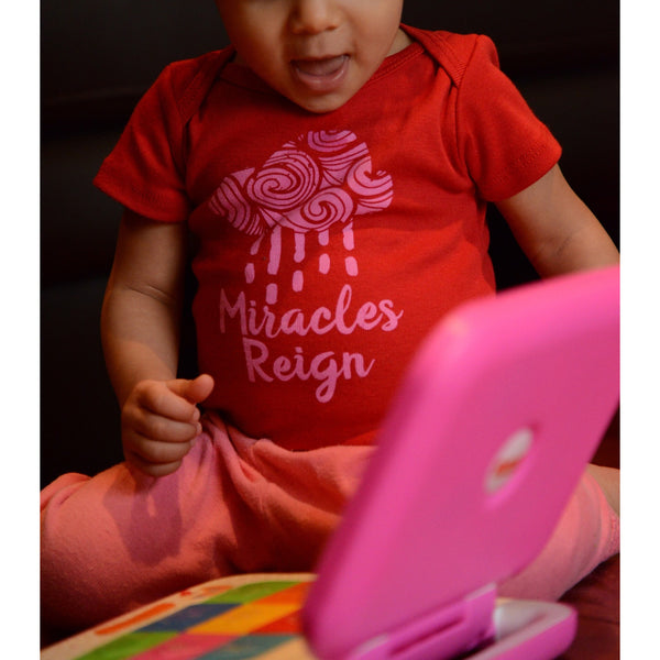 Miracles Reign - Baby Organic Cotton Onesie - Teeminder