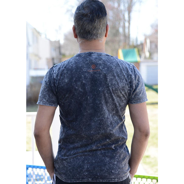 Om - Tree of Life - Rooted in gratitude - Men's 100% Combed Organic Cotton T-shirt