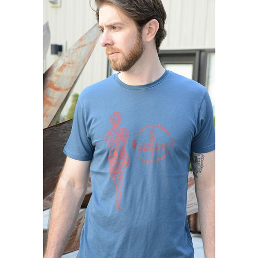 Vegan/Yogi - Men's Organic Cotton T-shirt - Teeminder