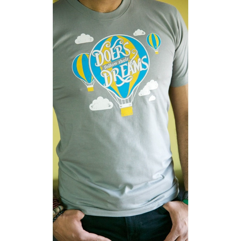 Doers follow their dreams - Men's Organic Cotton T-shirt - Teeminder