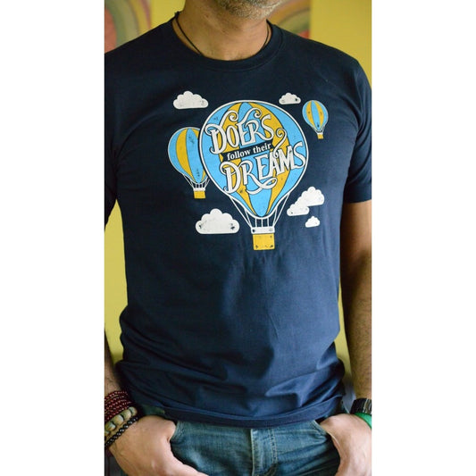 Doers follow their dreams - Men's Organic Cotton T-shirt - Teeminder