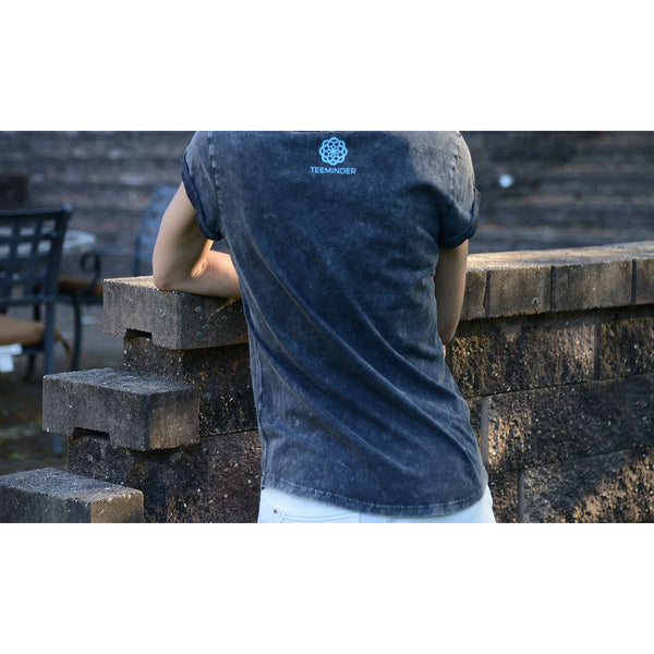 Vegan III -Women's Organic Cotton Rolled Sleeves T-shirt