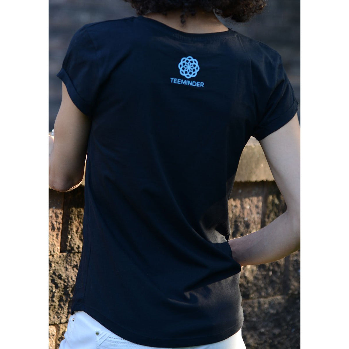 Vegan III -Women's Organic Cotton Rolled Sleeves T-shirt