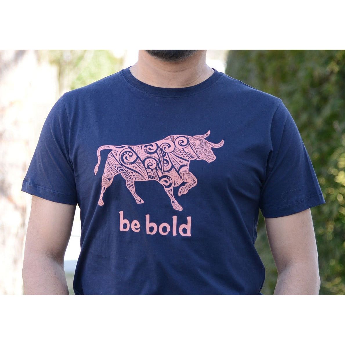Be Bold - Men's 100% Combed Organic Cotton T-shirt