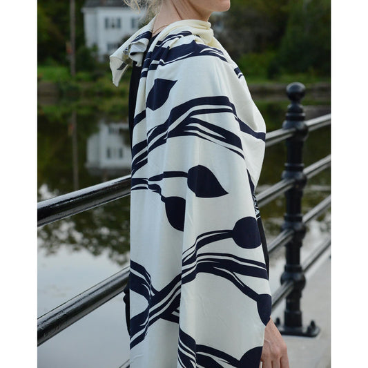 Ecru Gratitude scarf - Teeminder