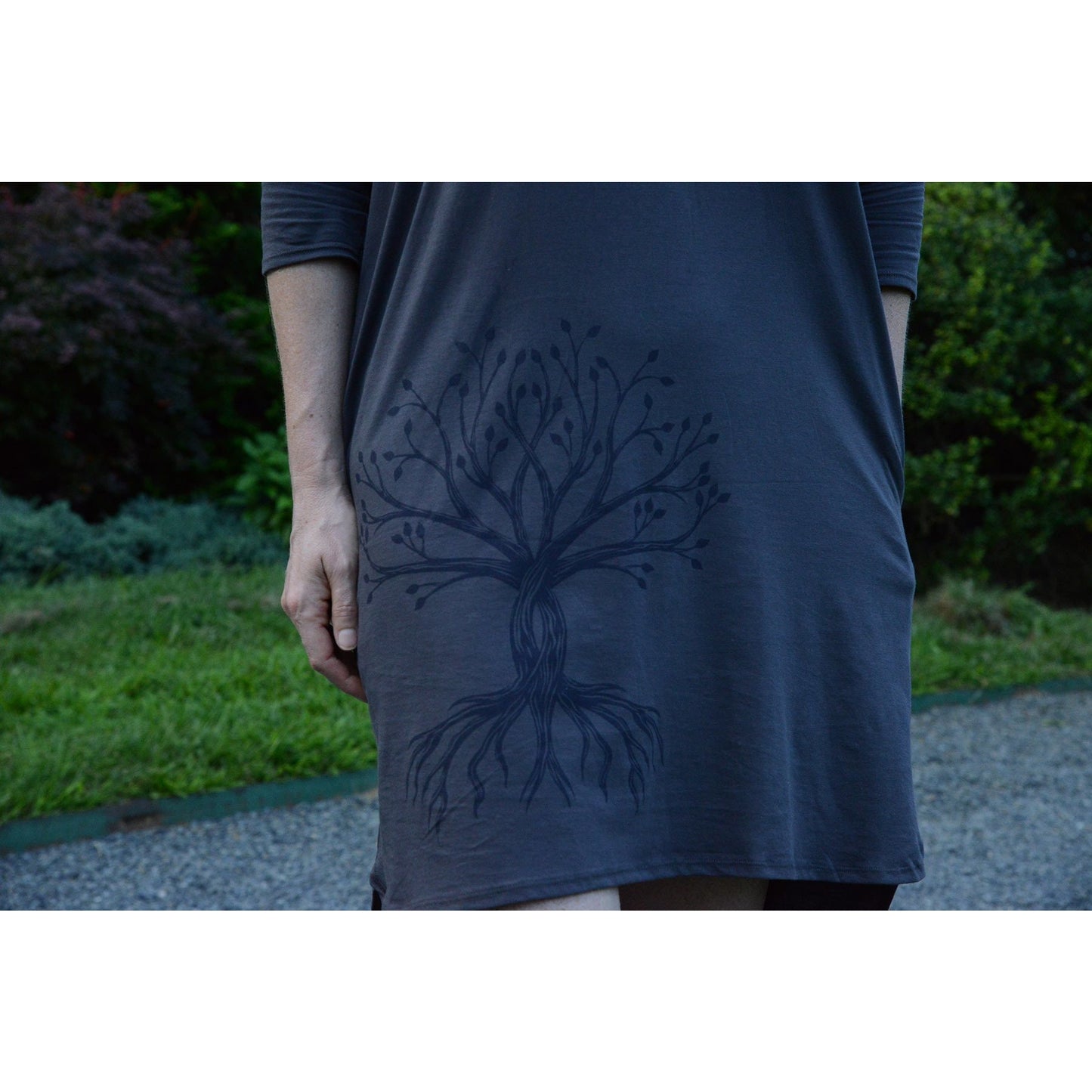 Rooted in Gratitude - Exclusive Women's Tunic Dress - Teeminder